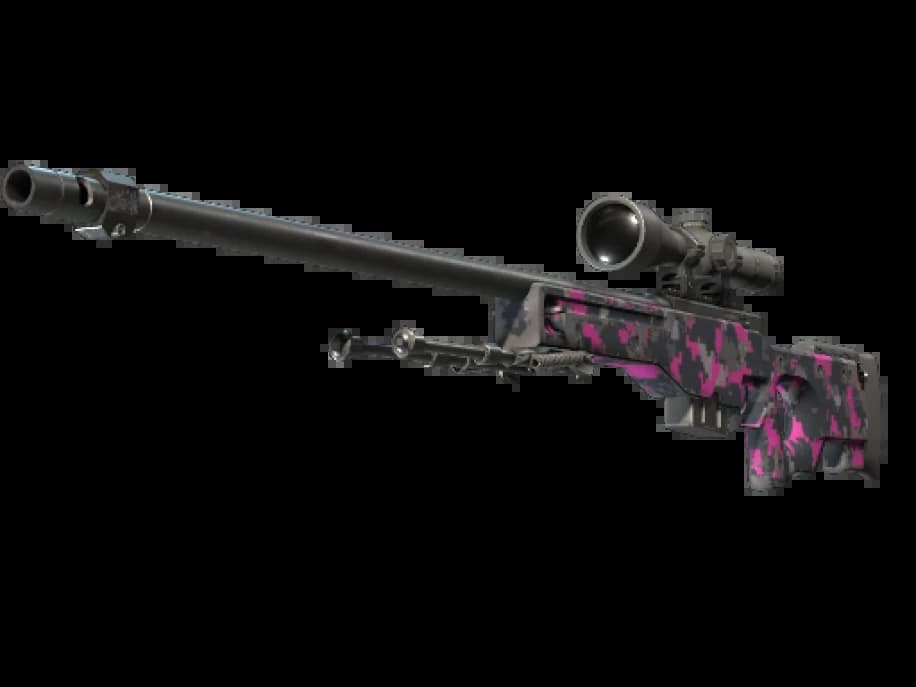 AWP | Пиксельный камуфляж «Розовый» (После полевых испытаний)