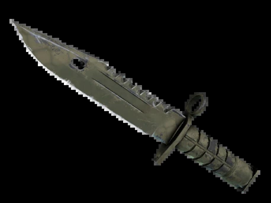★ StatTrak™ Штык-нож M9 | Африканская сетка (Поношенное)