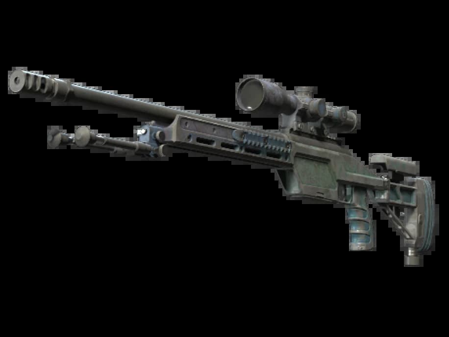 SSG 08 | Завитки полутонов (Закалённое в боях)