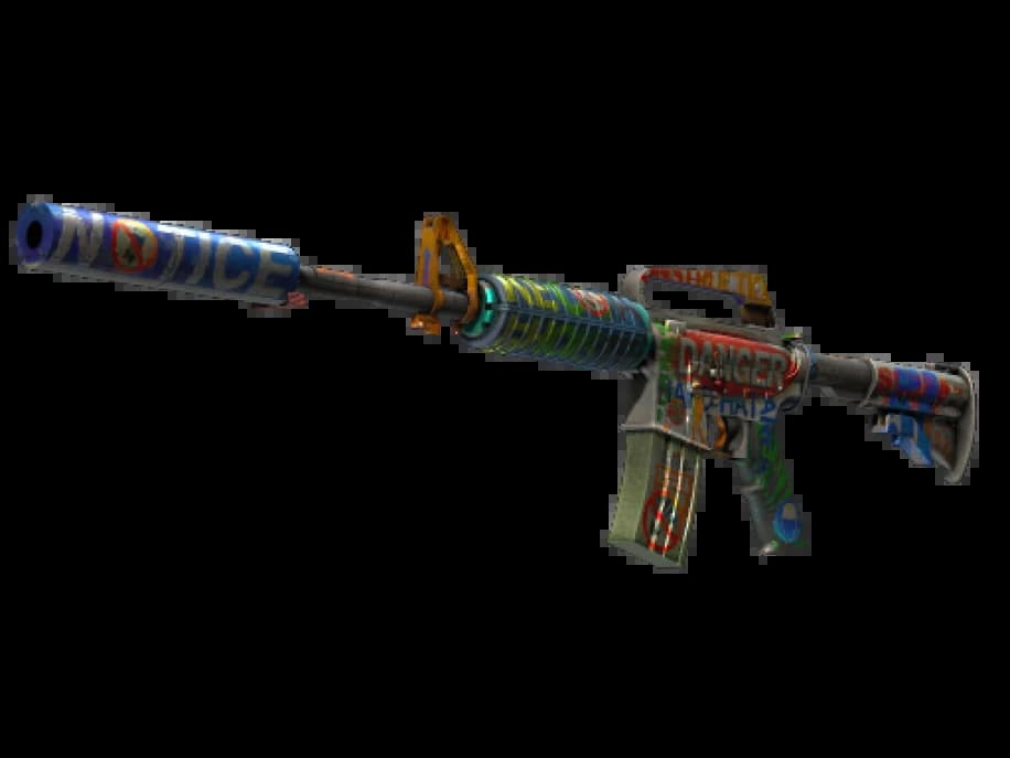 M4A1-S | Неотвратимая угроза (Поношенное)