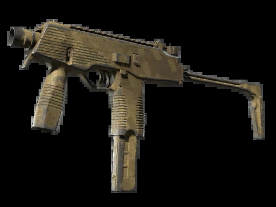 MP9 | Песчаная штриховка (Поношенное)