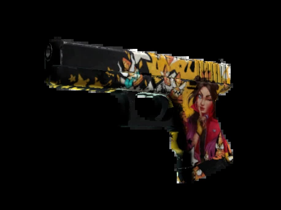 Glock-18 | Королева пуль (Закалённое в боях)