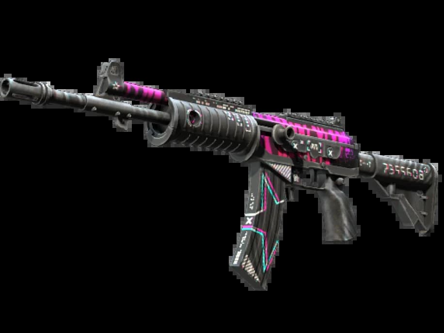 StatTrak™ Автомат «Галиль» | Хроматическая аберрация (После полевых испы