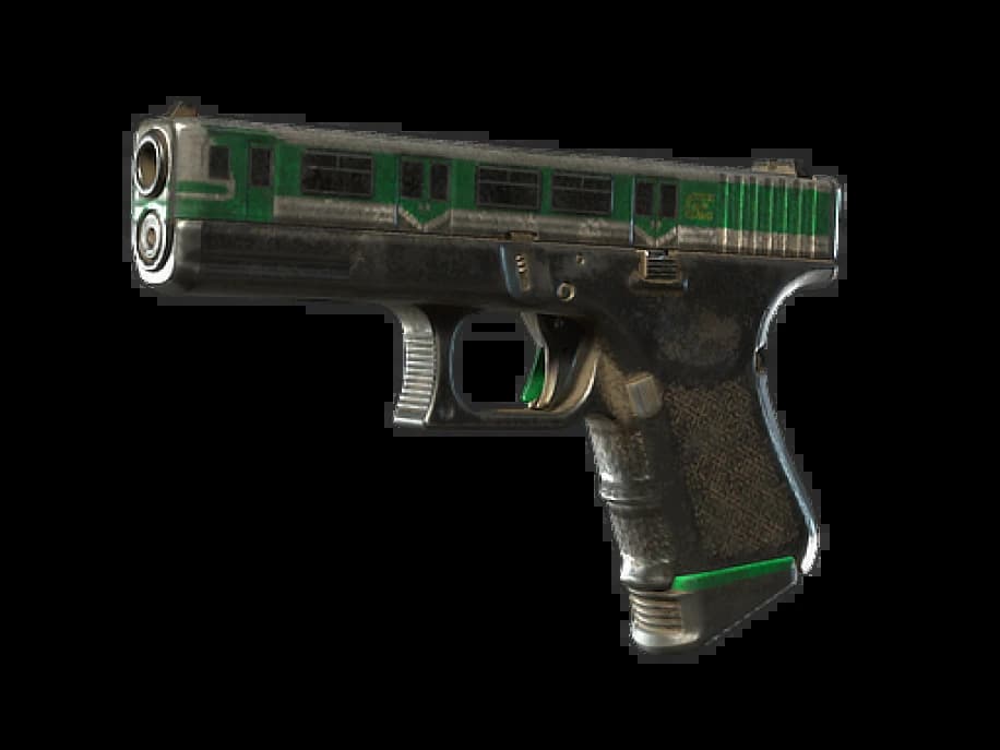 Сувенирный Glock-18 | Зелёная ветка (Закалённое в боях)