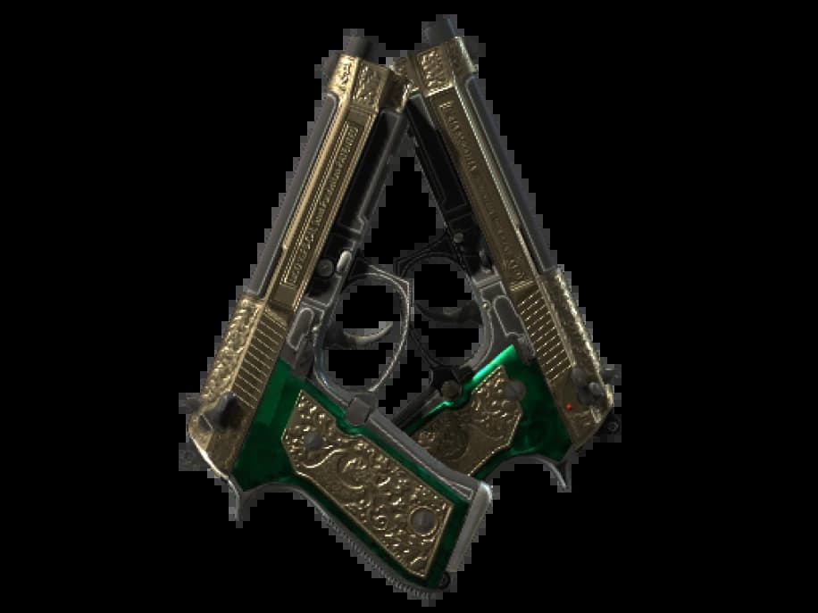 StatTrak™ Dual Berettas | Королевская чета (Прямо с завода)