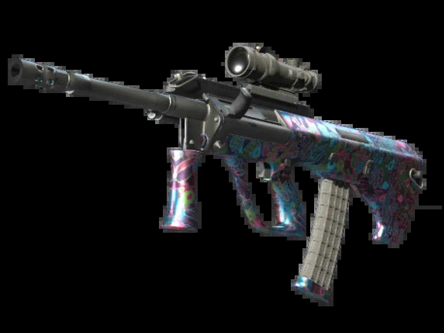 StatTrak™ AUG | Смертоносные пёсики (Прямо с завода)