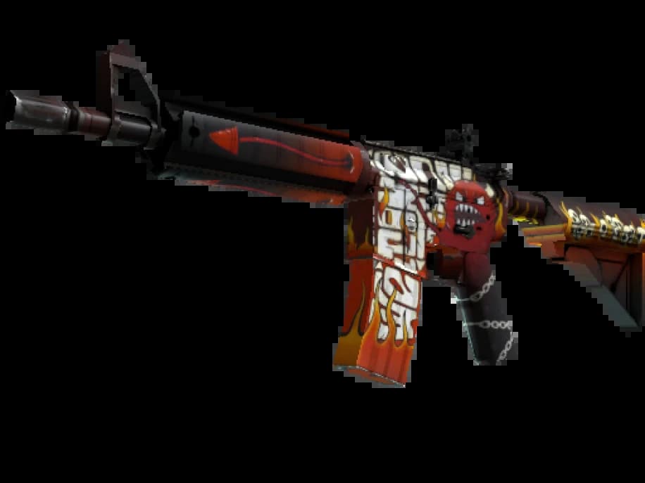 StatTrak™ M4A4 | Адское пламя (Прямо с завода)