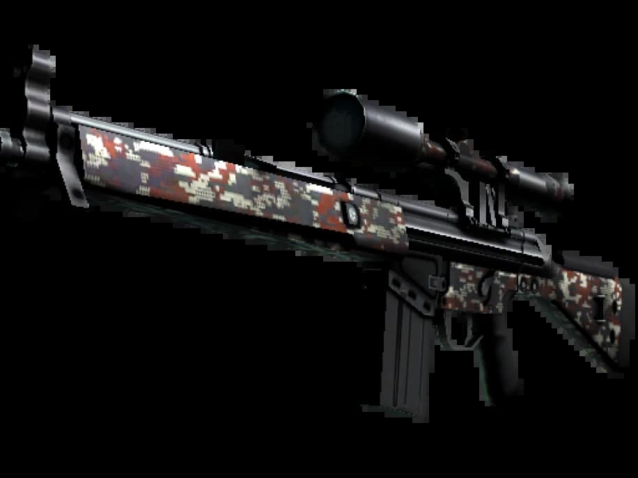 StatTrak™ G3SG1 | Цифровая сетка (Поношенное)
