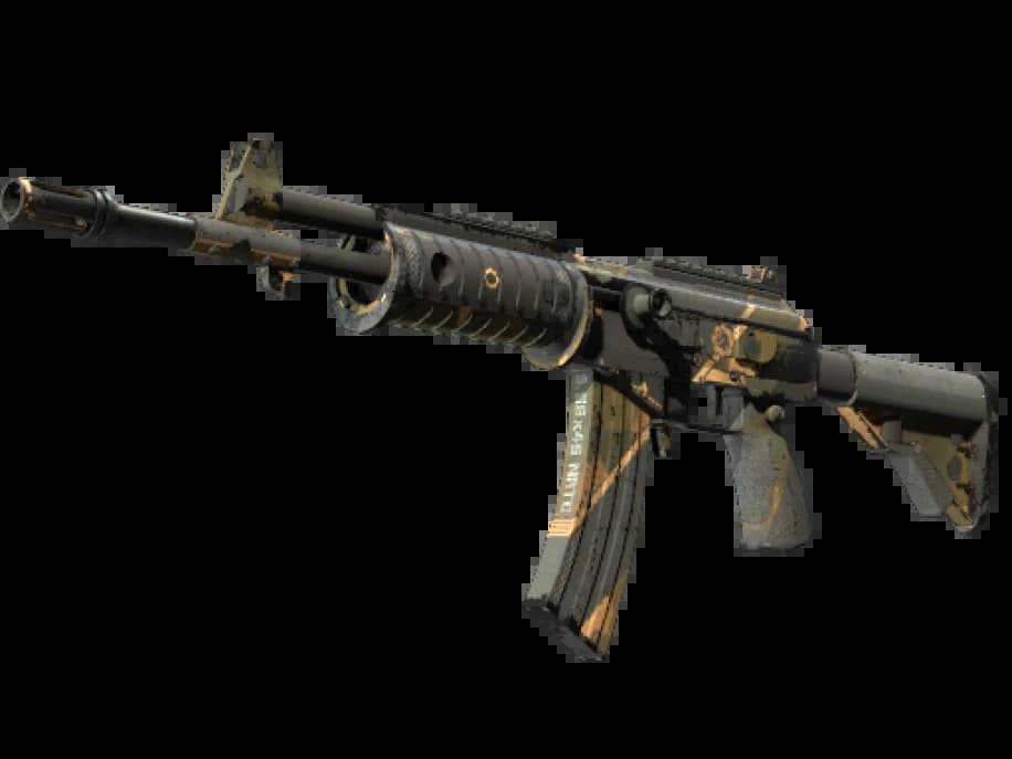 StatTrak™ Автомат «Галиль» | Чёрный песок (Закалённое в боях)