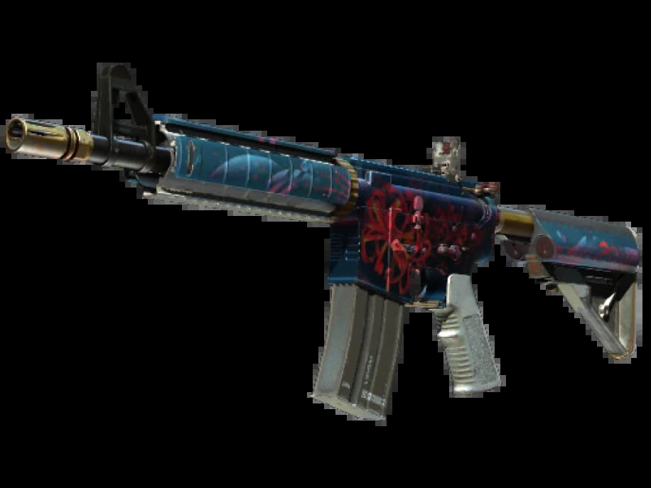 M4A4 | Ликорис лучистый (Поношенное)