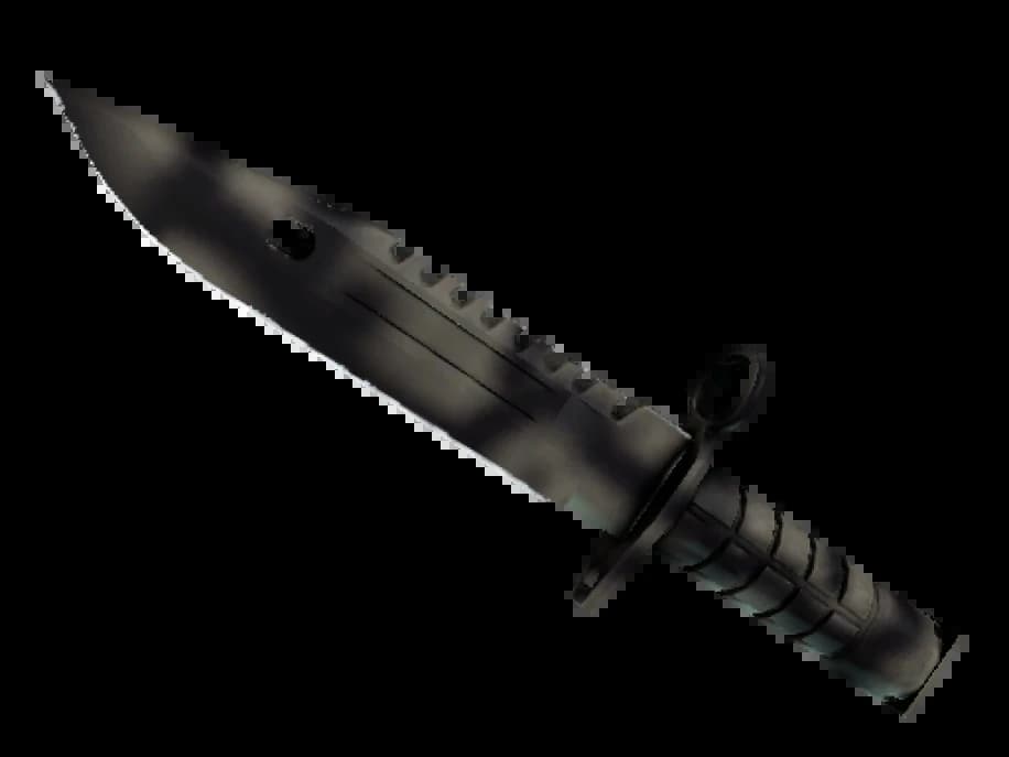 ★ StatTrak™ Штык-нож M9 | Сажа (Немного поношенное)
