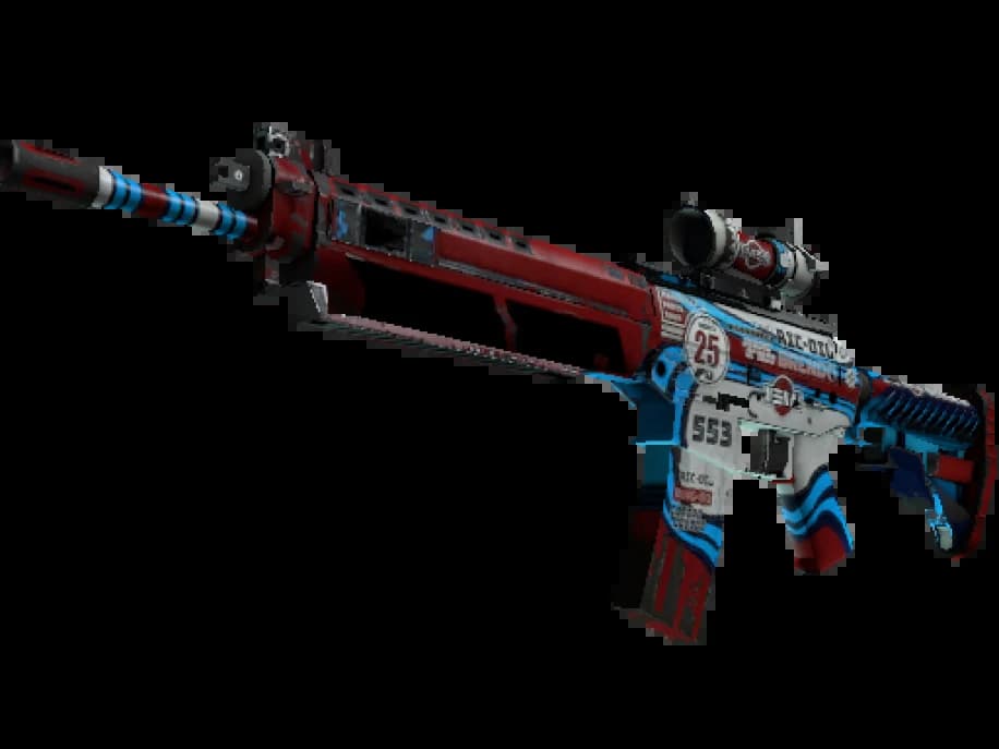 Сувенирный SG 553 | Integrale (Закалённое в боях)