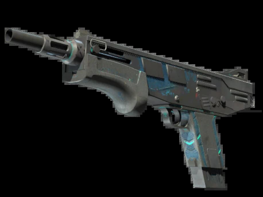 StatTrak™ MAG-7 | Ядро кобальта (Закалённое в боях)
