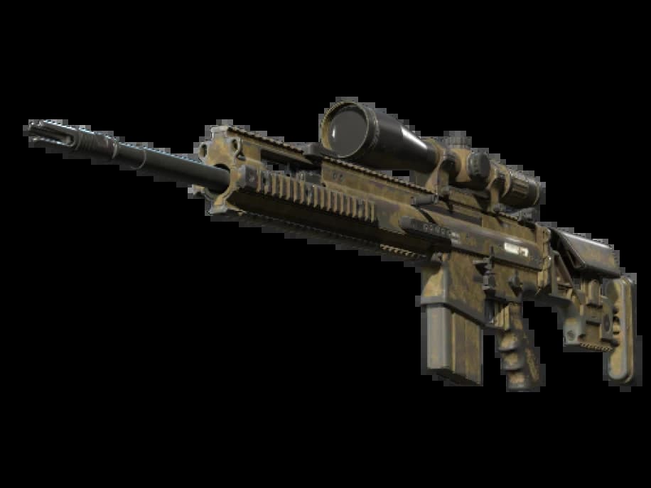 Сувенирный SCAR-20 | Песчаная сетка (Закалённое в боях)
