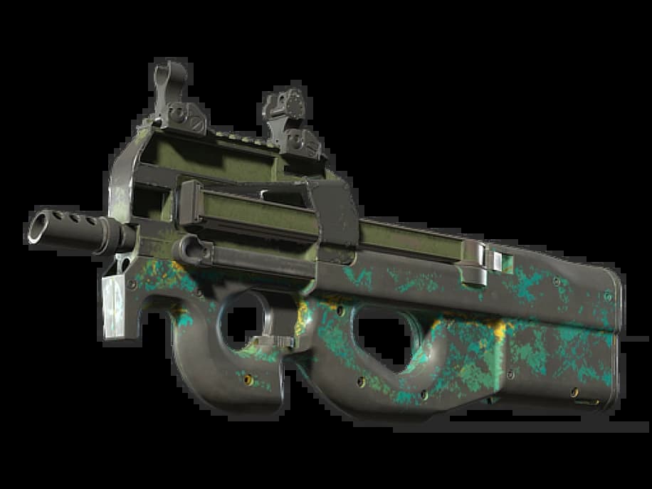 P90 | Mustard Gas (Закалённое в боях)