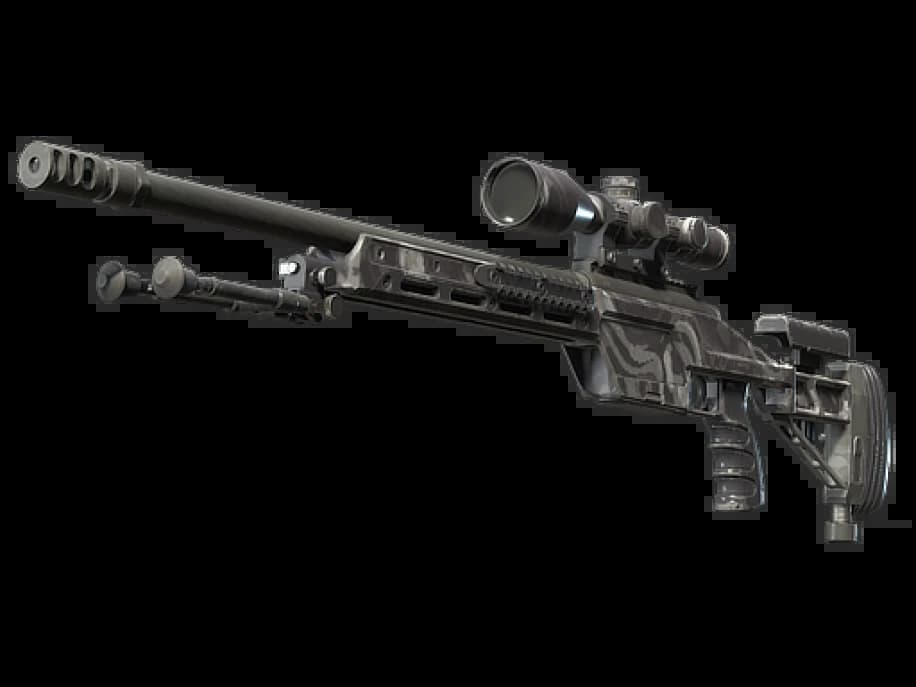 SSG 08 | Grey Smoke (Поношенное)