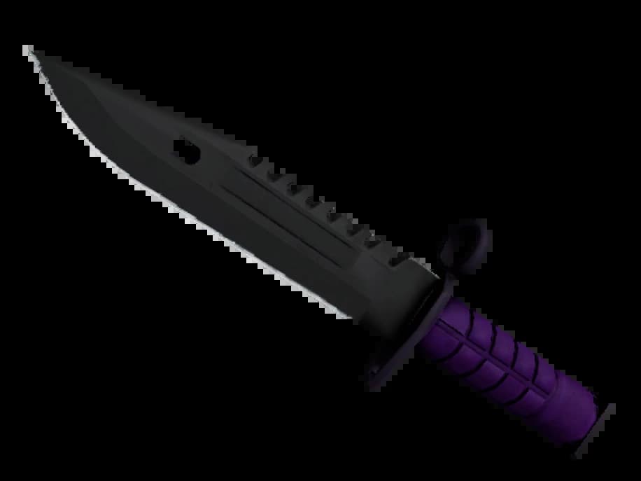 ★ StatTrak™ Штык-нож M9 | Ультрафиолет (Немного поношенное)