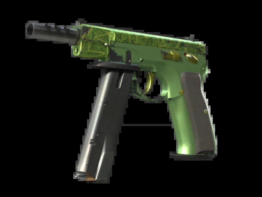 CZ75-Auto | Изумрудный кварц (После полевых испытаний)