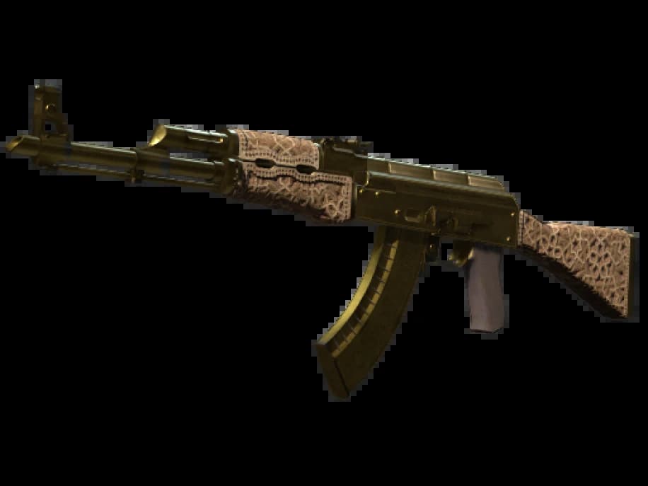 AK-47 | Золотая арабеска (Закалённое в боях)