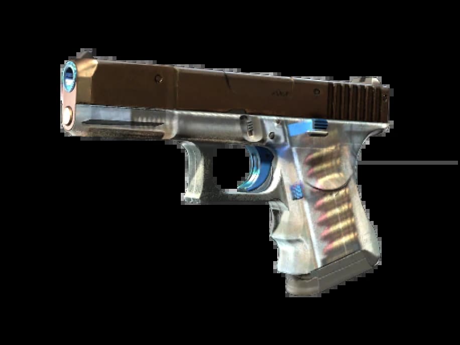 Glock-18 | Прозрачный полимер (Поношенное)