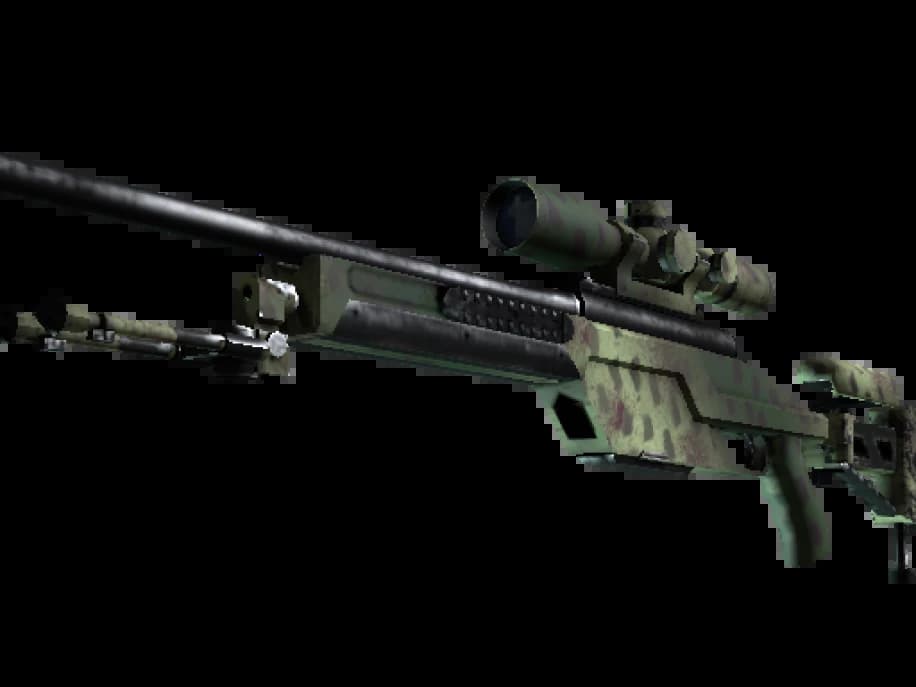 SSG 08 | Лишайниковая штриховка (Немного поношенное)