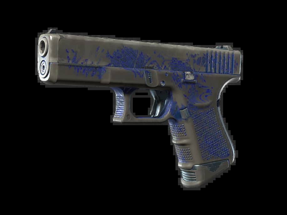 Glock-18 | Ocean Topo (Закалённое в боях)