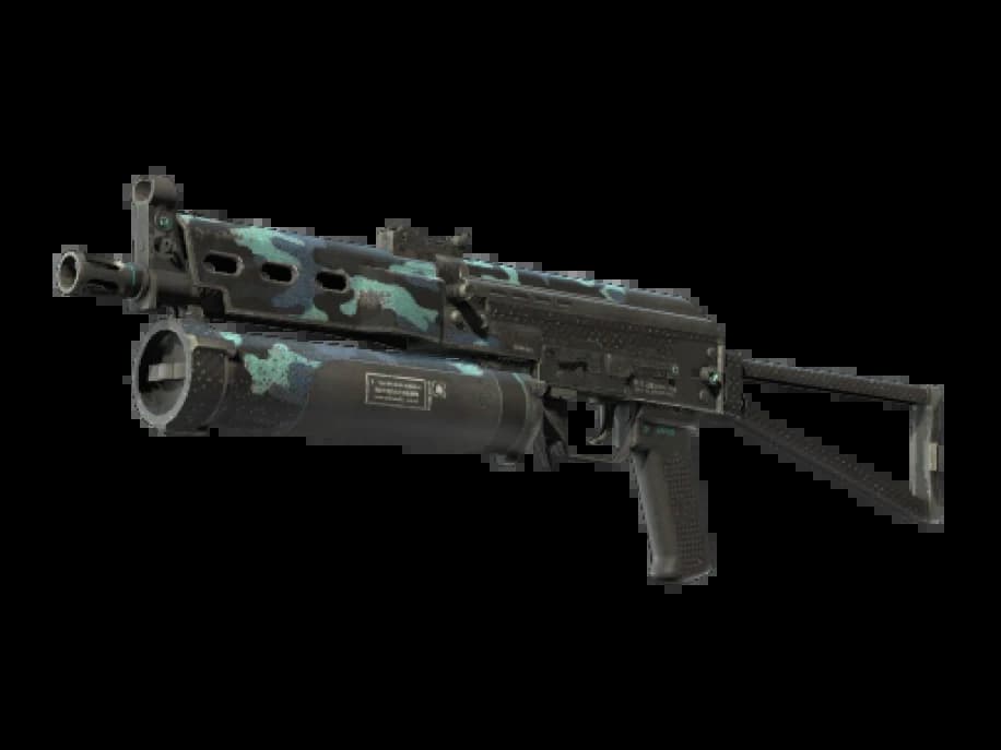 StatTrak™ ПП-19 «Бизон» | Ночной бунт (Поношенное)