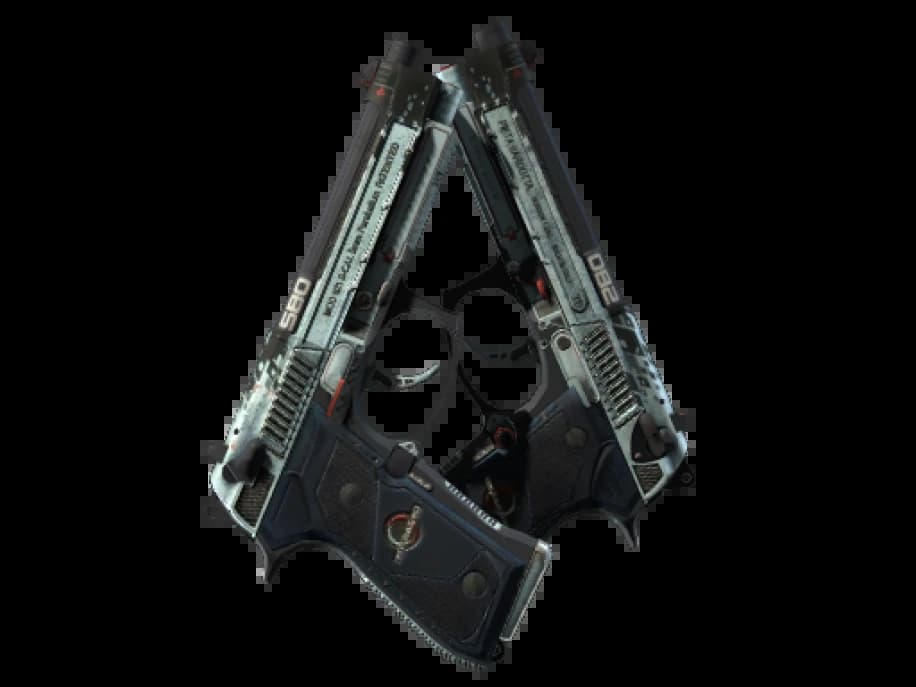 Dual Berettas | Катастрофа (Закалённое в боях)