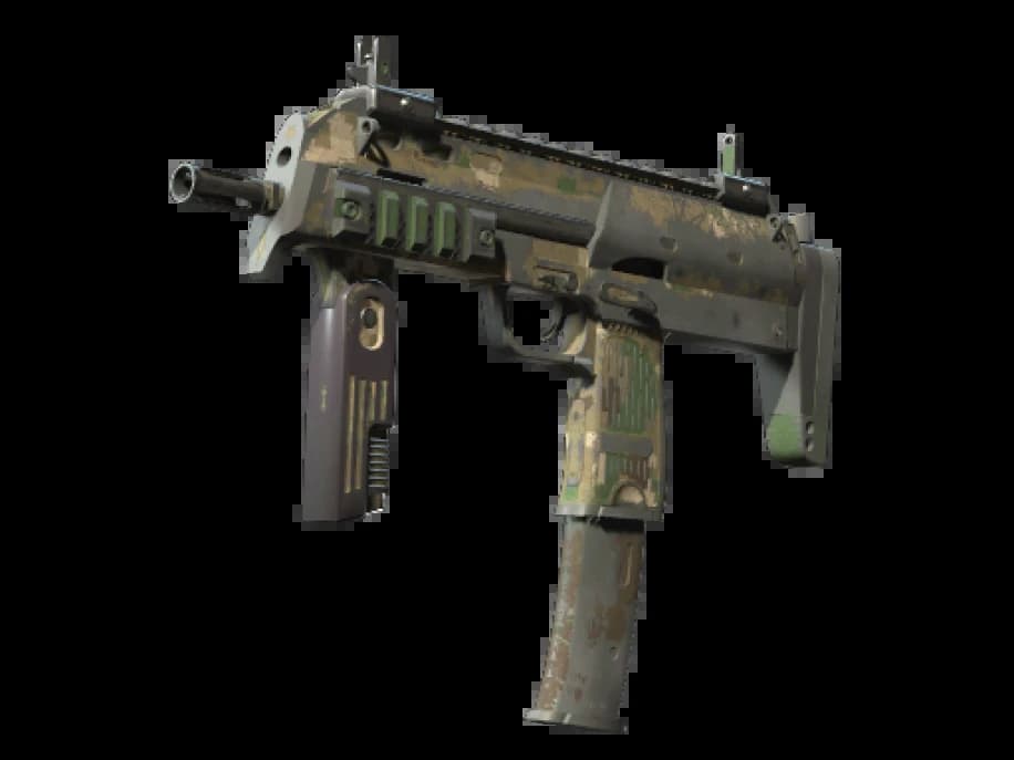 MP7 | Пиксельный камуфляж «Лес» (Закалённое в боях)