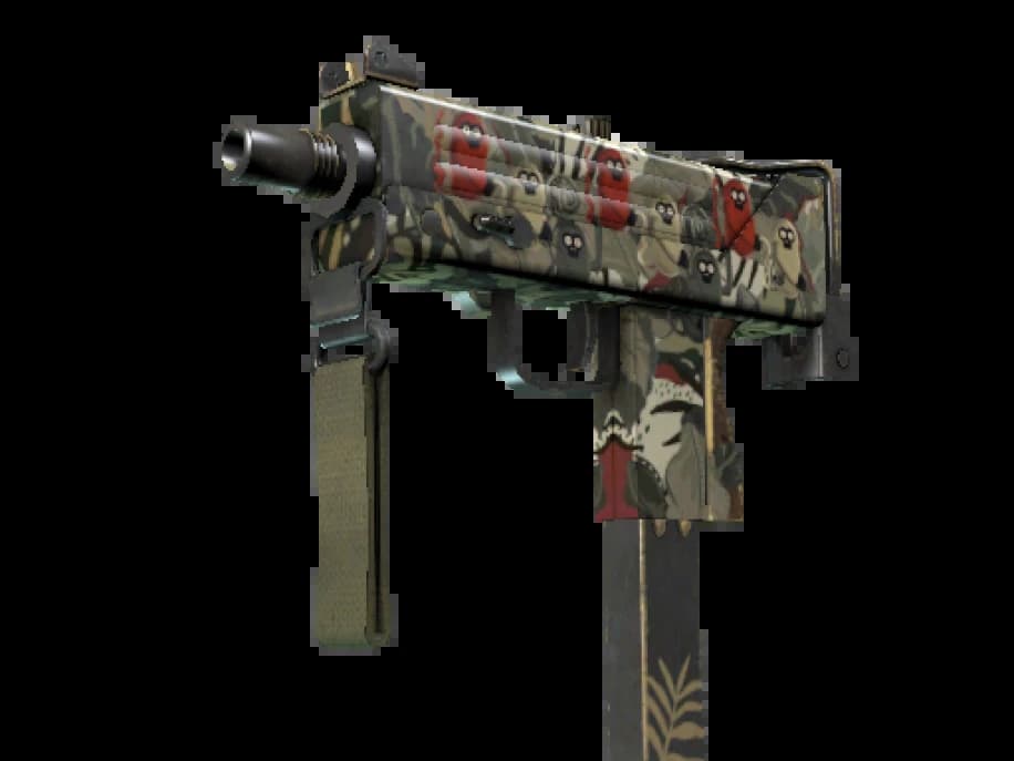 MAC-10 | Monkeyflage (Поношенное)