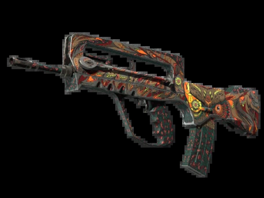 FAMAS | Глаз Афины (Поношенное)