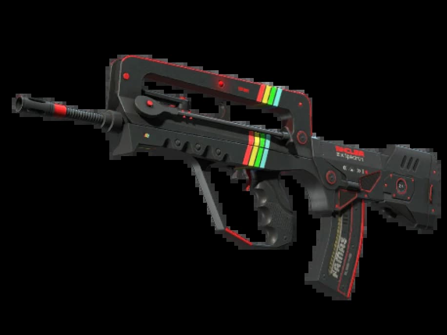 StatTrak™ FAMAS | ZX Spectron (После полевых испытаний)