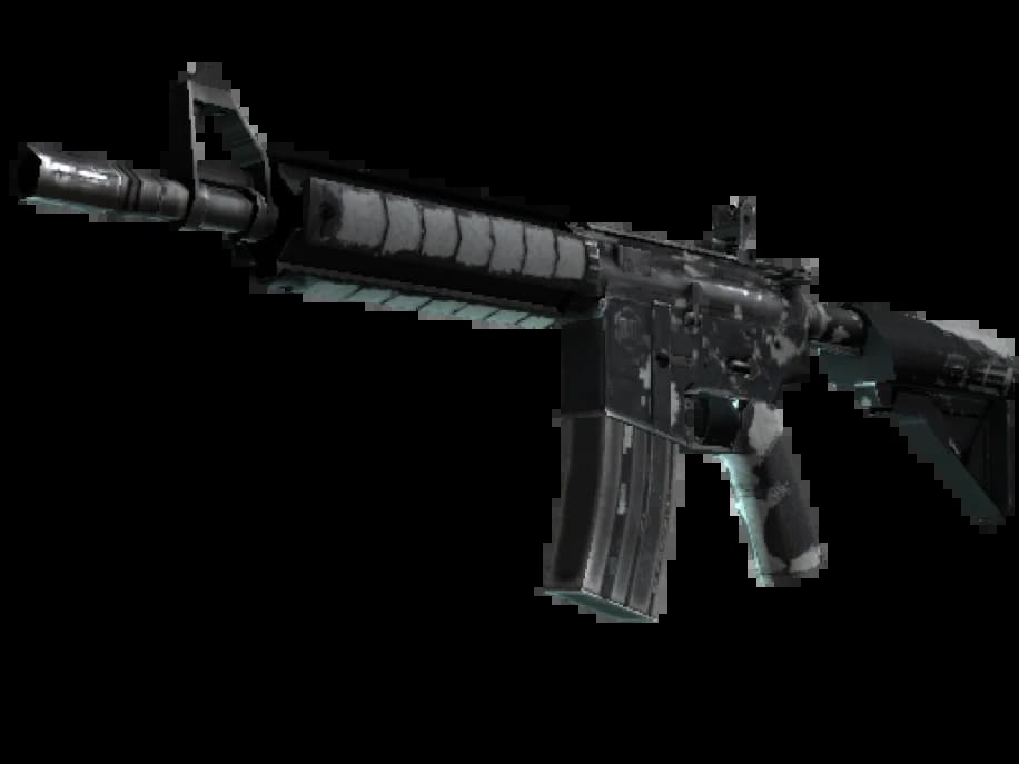 Сувенирный M4A4 | Пиксельный камуфляж «Город» (Закалённое в боях)