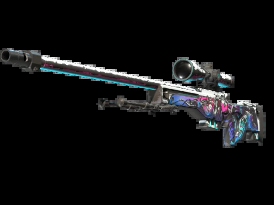 StatTrak™ AWP | Неонуар (После полевых испытаний)