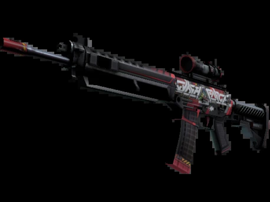 StatTrak™ SG 553 | Киберсила (Немного поношенное)