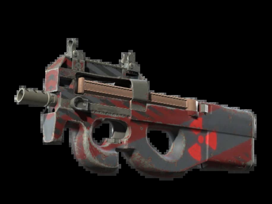 Сувенирный P90 | Радиоактивные осадки (Поношенное)