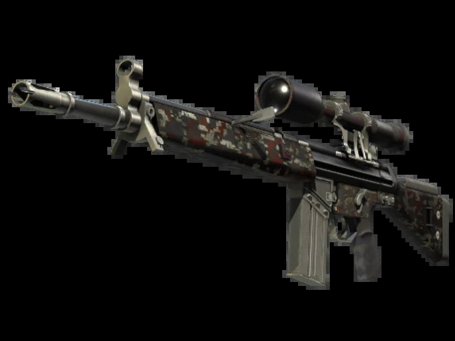 G3SG1 | Цифровая сетка (Закалённое в боях)
