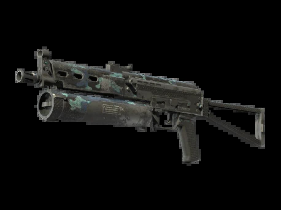 StatTrak™ ПП-19 «Бизон» | Ночной бунт (Закалённое в боях)