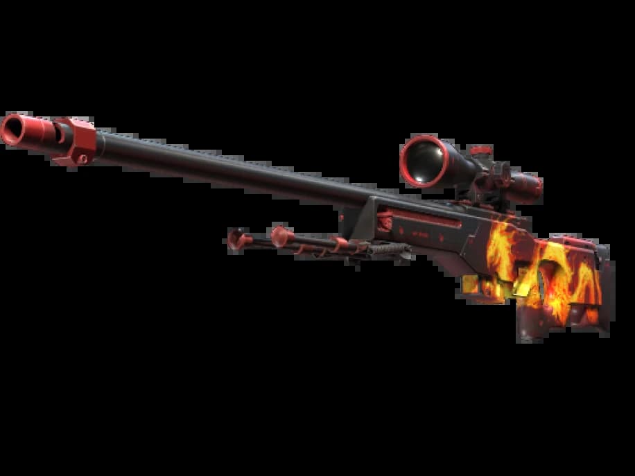 AWP | Дикое пламя (Немного поношенное)