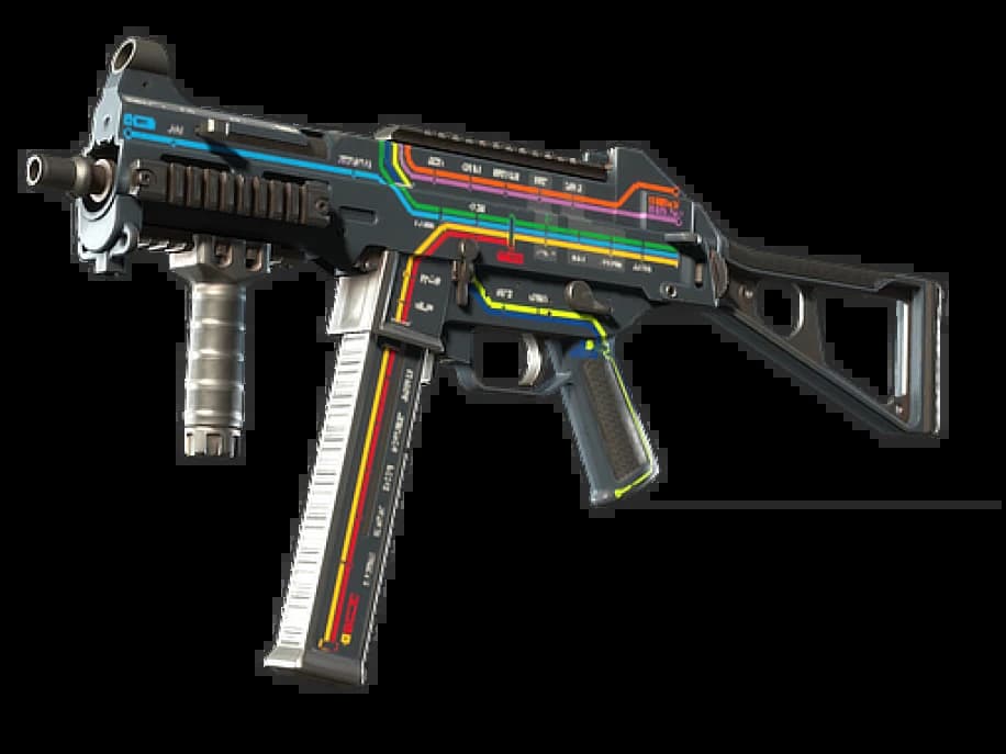 UMP-45 | Late Night Transit (Поношенное)