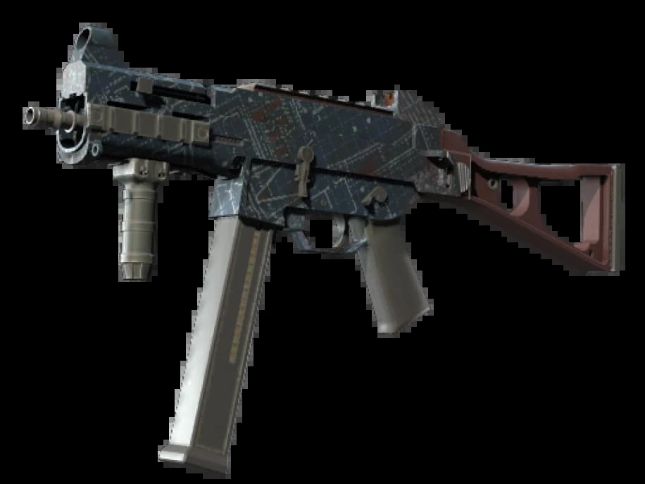 Сувенирный UMP-45 | Чертёж-гравировка (Прямо с завода)