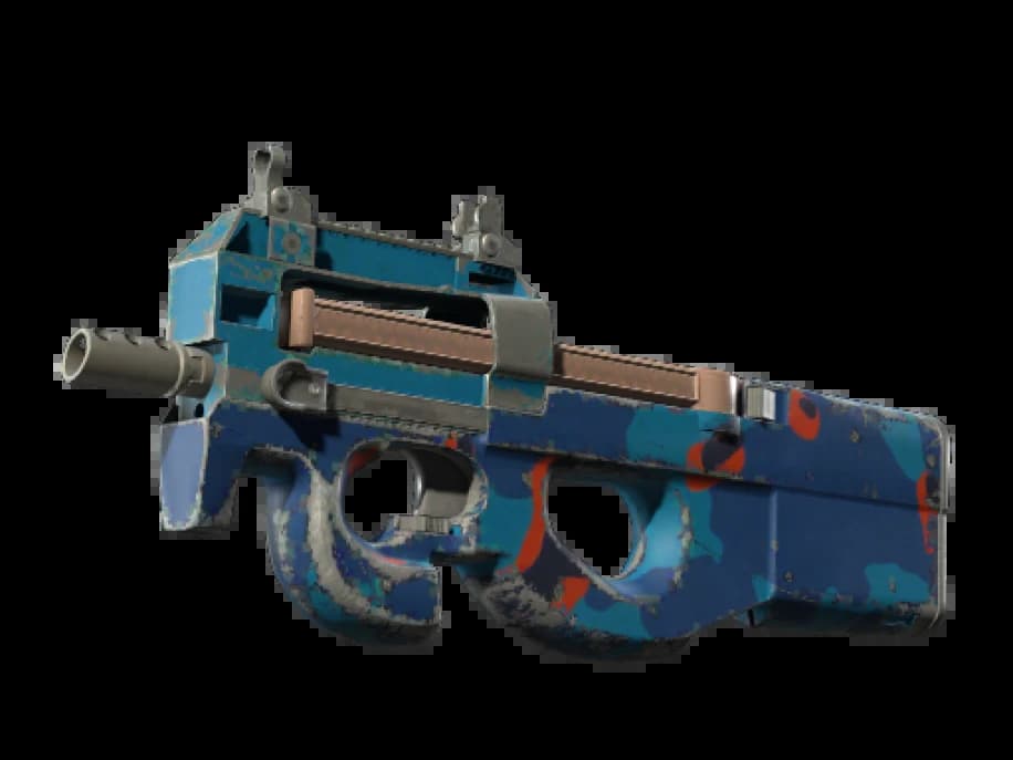 StatTrak™ P90 | Слепое пятно (Поношенное)