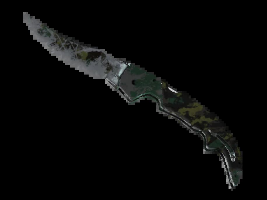 ★ StatTrak™ Фальшион | Северный лес (Закалённое в боях)