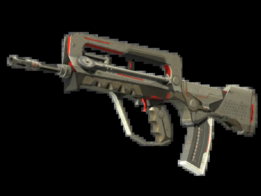 FAMAS | Механо-пушка (Закалённое в боях)