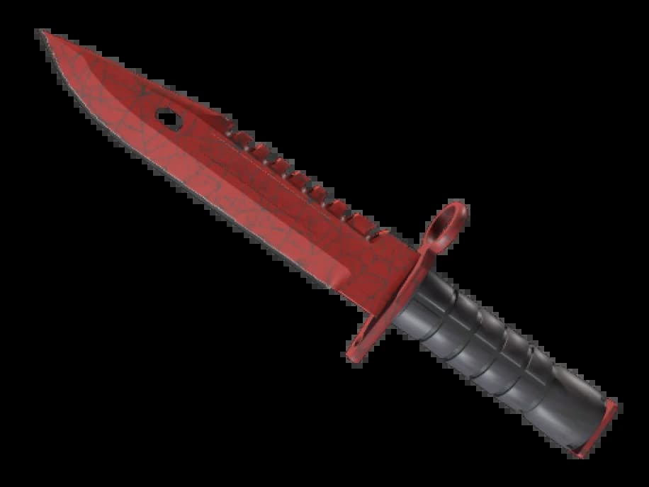 ★ StatTrak™ Штык-нож M9 | Кровавая паутина (Немного поношенное)