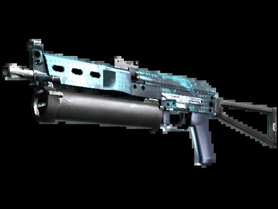 StatTrak™ ПП-19 «Бизон» | Синие полутона (Прямо с завода)