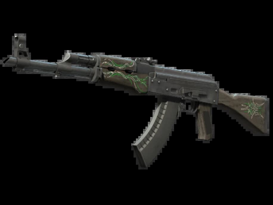 AK-47 | Изумрудные завитки (Закалённое в боях)