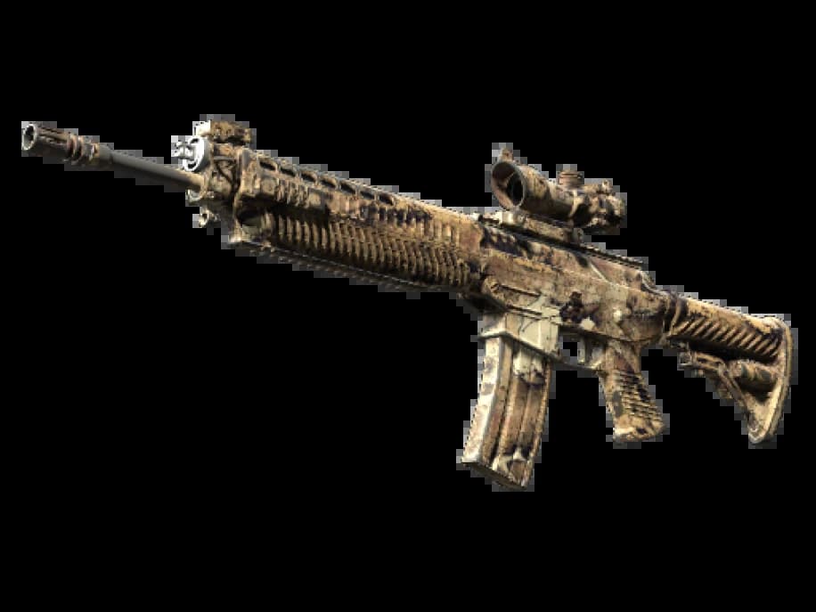 Сувенирный SG 553 | Белизна (Поношенное)
