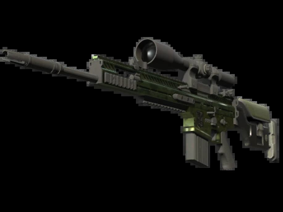 StatTrak™ SCAR-20 | Зелёный морпех (После полевых испытаний)