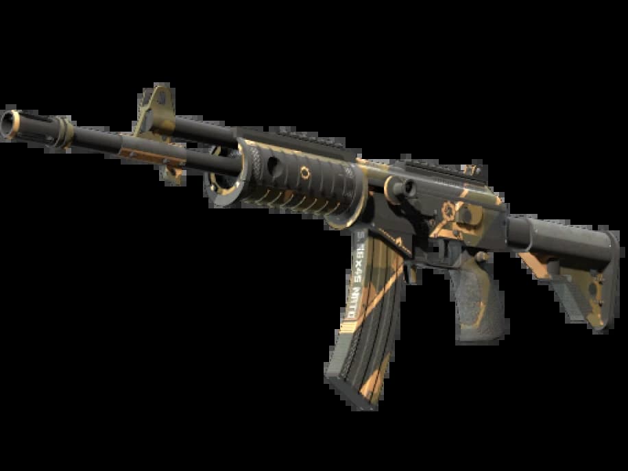 StatTrak™ Автомат «Галиль» | Чёрный песок (Немного поношенное)